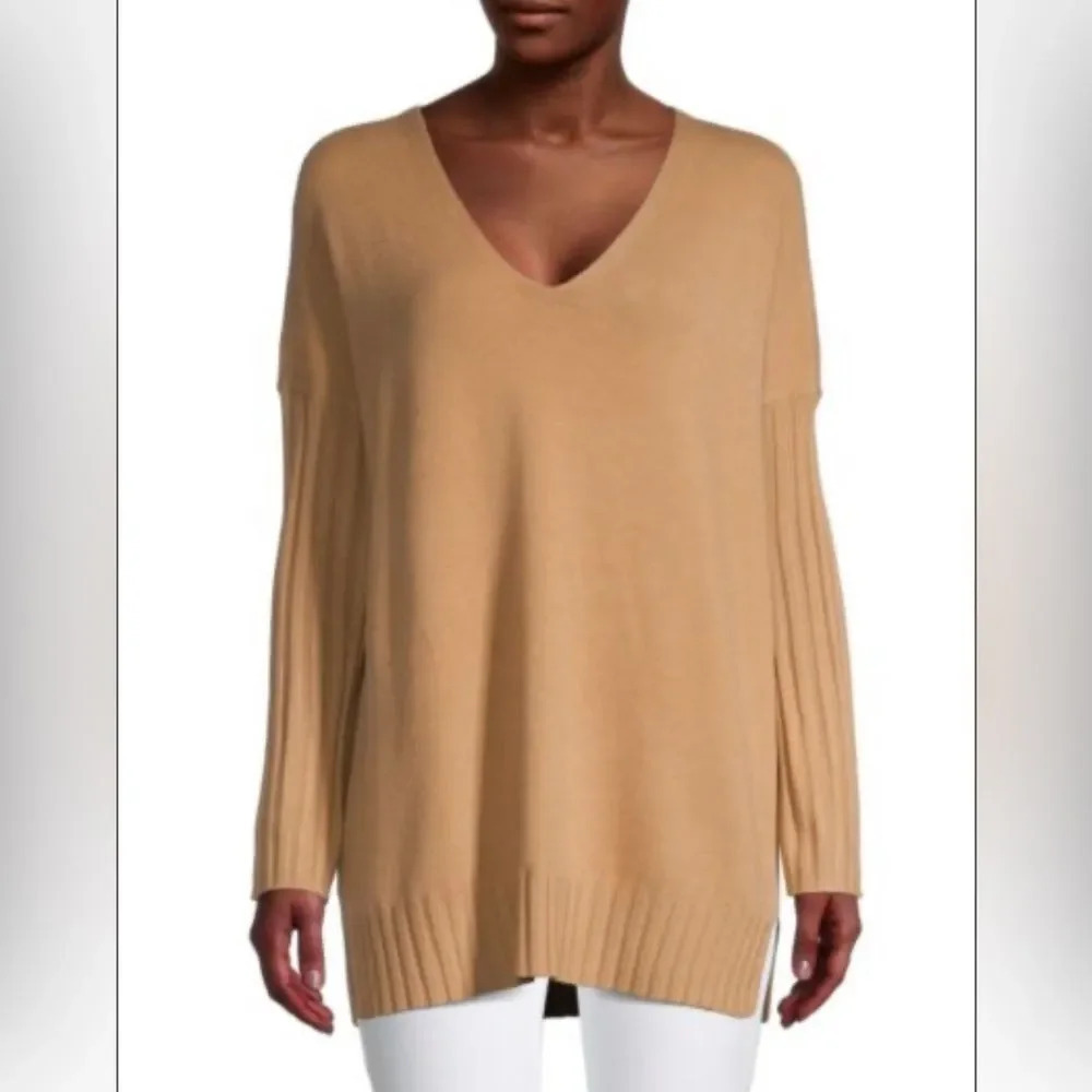 French Connection babysoft Rib-sleeve sweater